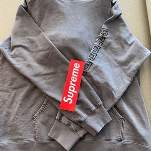 Supreme season 17 over dyed hoodie